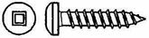 90082 8X4 PKG/4 WOOD SCREWS